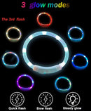 Dog Light up Collar LED Collar Rainbow-Colored