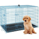 Bestpet Dog Crate Dog Cage Blue