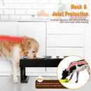 Adjustable Height Double Elevated Dog Bowls