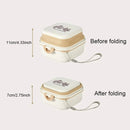 Portable Double Bowls Dog Feeder