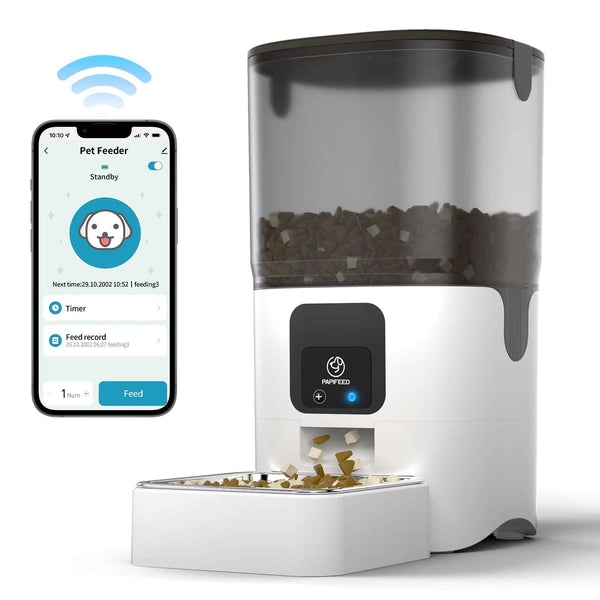 WiFi-Enabled, APP-Controlled Revolutionary Smart Cat Feeder 6L