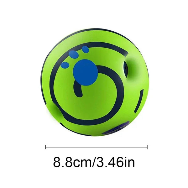 Interactive Dog Attention Toy Fun Giggle Sounds Ball 8.8Cm (29)