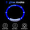 Dog Light up Collar LED Collar Lamp Bead Blue