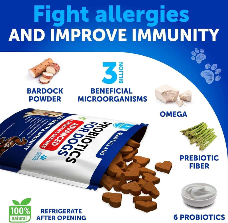 Dog Probiotics Duck Flavor Probiotics for Dogs