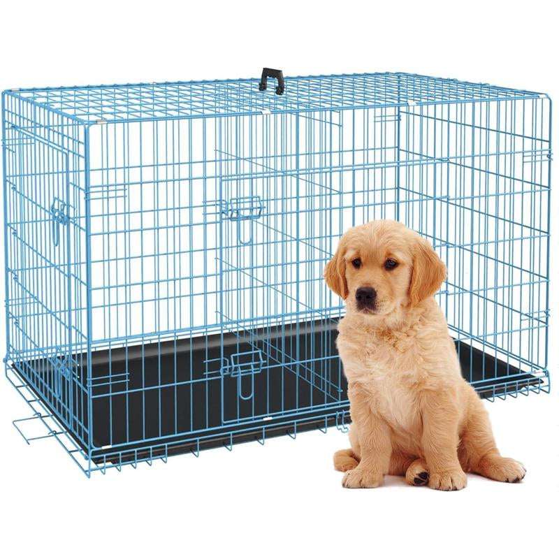 Bestpet Dog Crate Dog Cage Blue