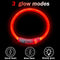 Dog Light up Collar LED Collar Scarlet