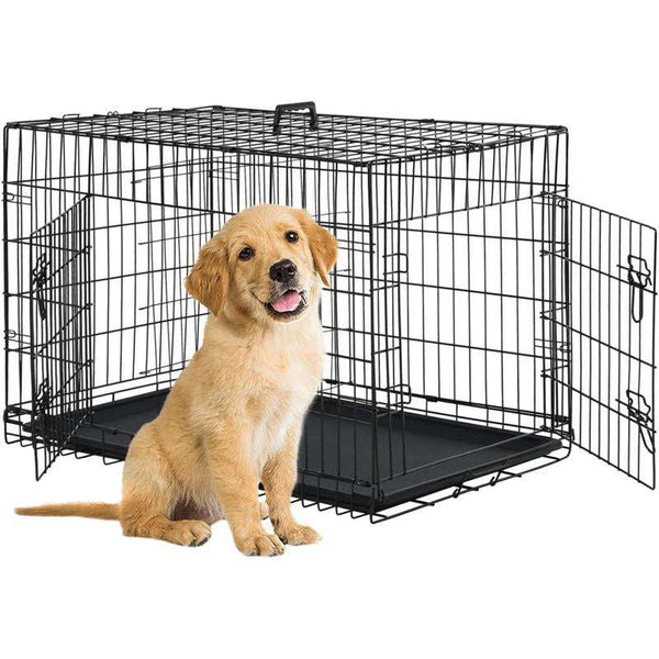 Bestpet Dog Crate Dog Cage Black