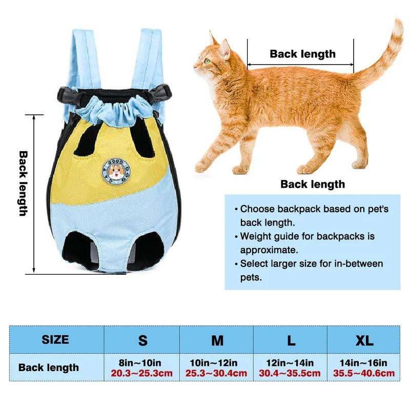 Adjustable Mesh Pet Backpack